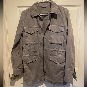 Levi's Men's Gray Military Field Jacket